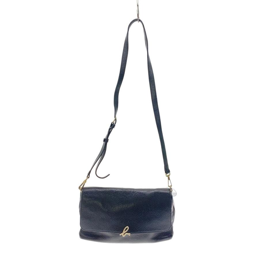 agnes b. / バッグ/レザー/GRN agnes b.◇ショルダーバッグ/レザー/BLK : セカンドストリートYahoo!店