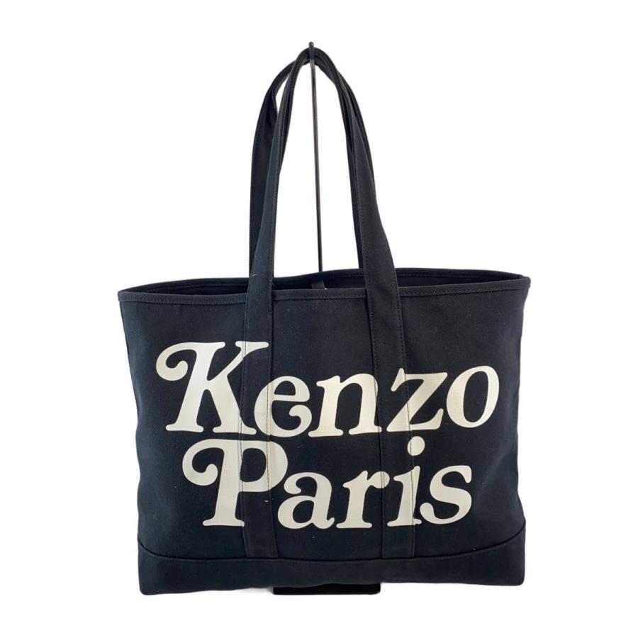 KENZO◇トートバッグ/キャンバス/BLK : セカンドストリートYahoo!店