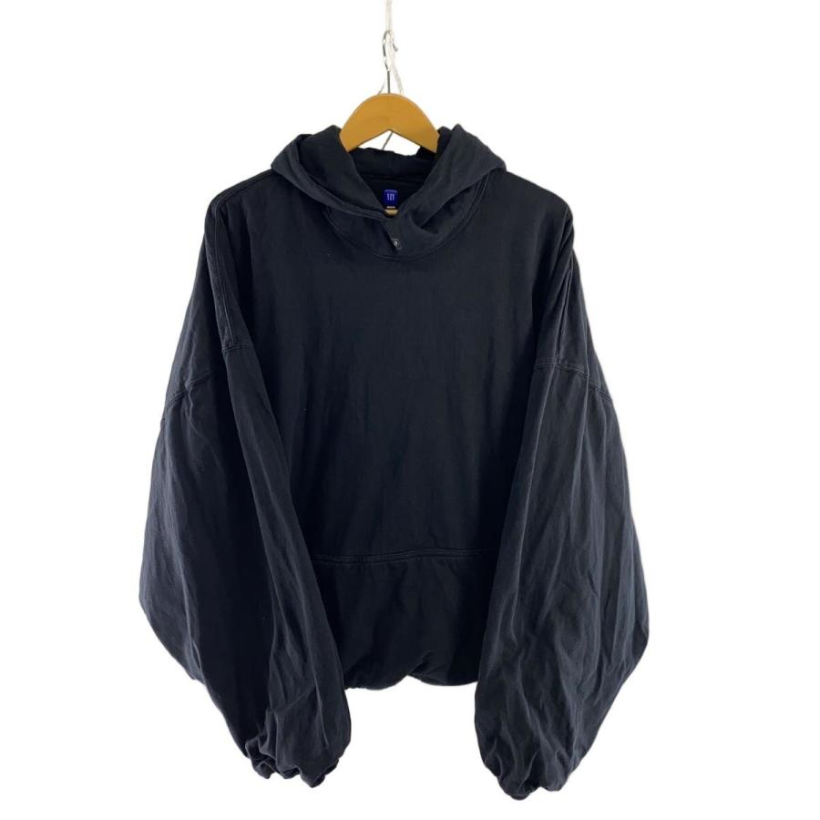 Yeezy Gap by BALENCIAGA パーカー YEEZY GAP ENGINEERED BY BALENCIAGA◇パーカー/M/コットン/BLK/無地