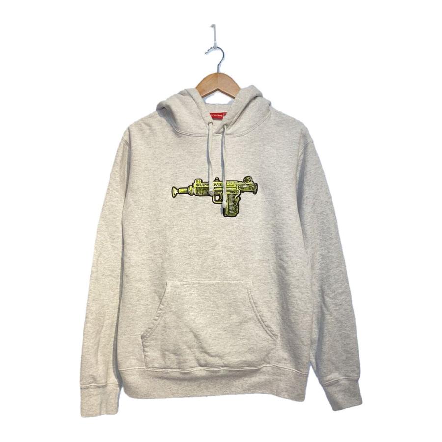 Supreme◇19ss/Toy Uzi Hooded Sweatshirt/パーカー/M/コットン/GRY