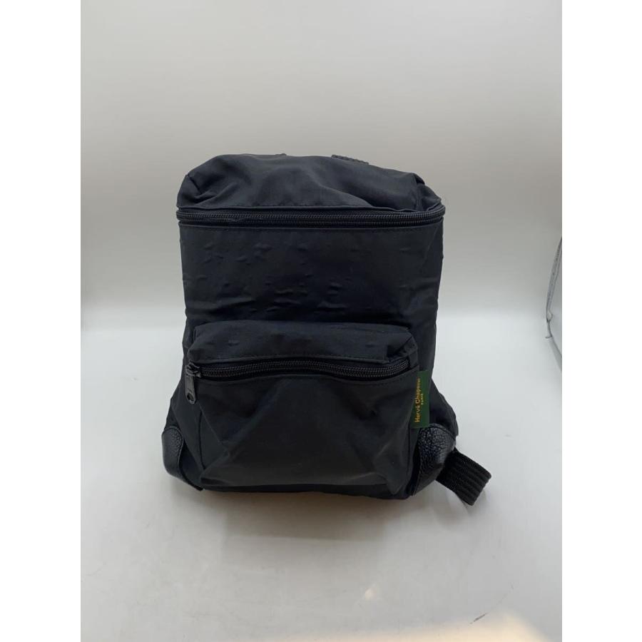 Herve Chapelier◇リュック/ナイロン/BLK/無地 : セカンドストリート