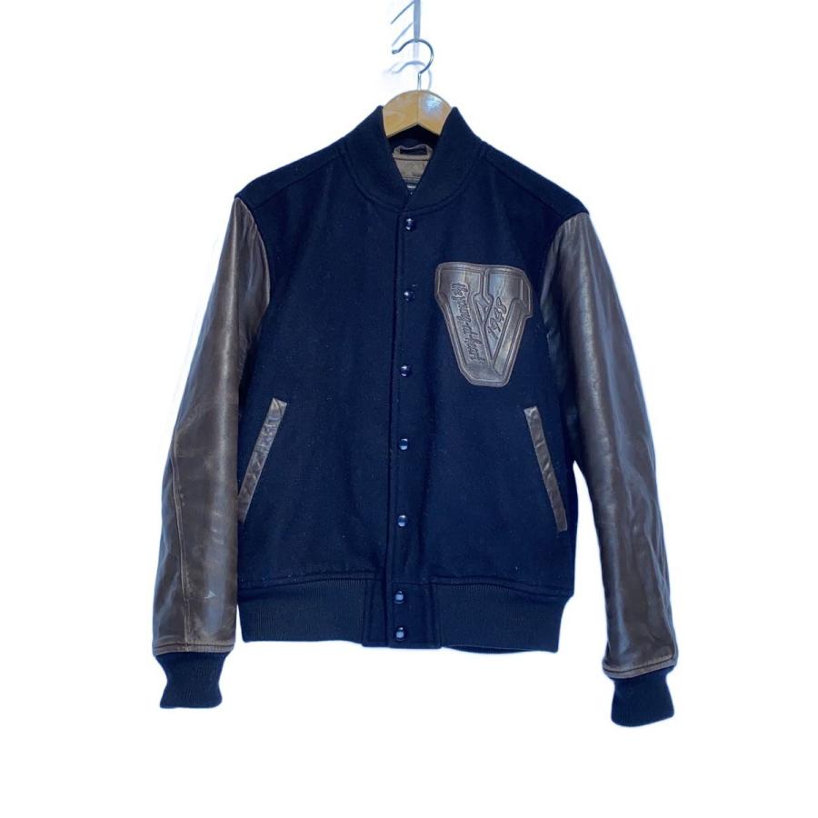 VANスタジャン VAN◇スタジャン/--/--/BLK/使用感有/スレ有 : セカンドストリート