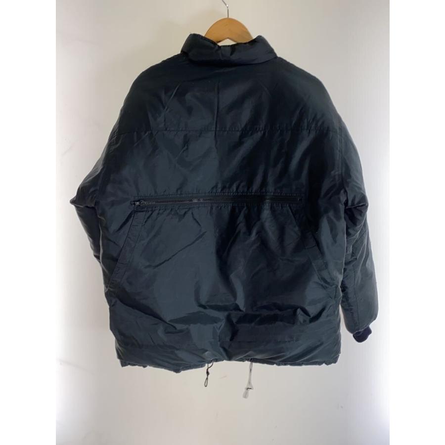 STUSSY◇ダウンジャケット/M/ナイロン/BLK/フィッシングダウン
