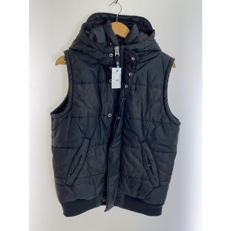 G-STAR RAW◇ダウンベスト/M/ポリエステル/BLK/D16037-B418-6484 