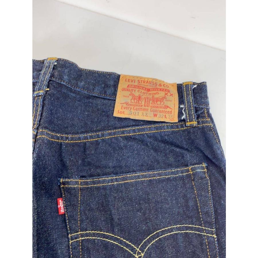 Levi's◇97年/バレンシア/USA製/ボタン裏555/濃紺/ビッグE/32/コットン