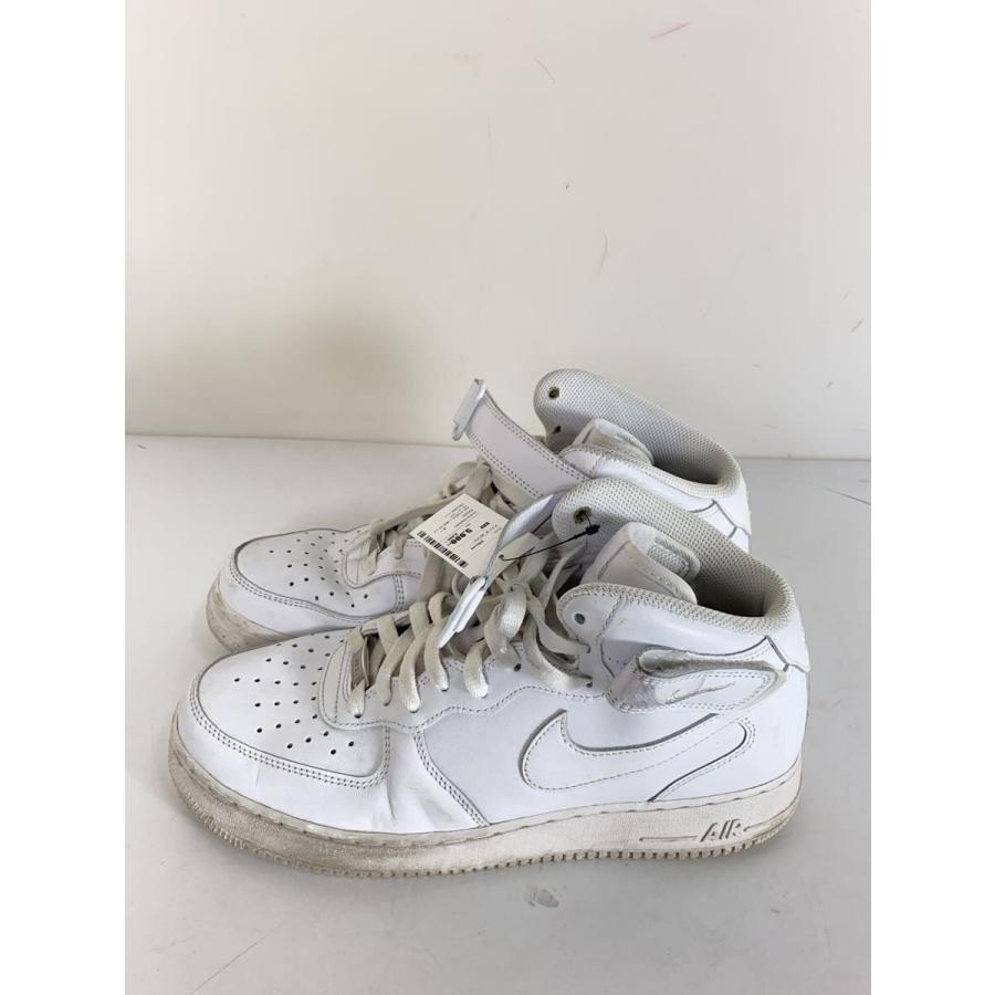 NIKE◇AIR FORCE 1 MID 07_エアフォース ミッド 07/28cm/WHT