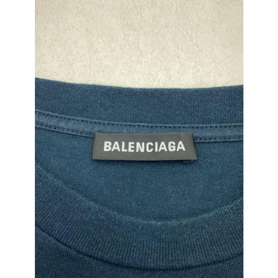 BALENCIAGA◇Tシャツ/M/コットン/BLK/無地/CA00985-CA63081 : セカンド 