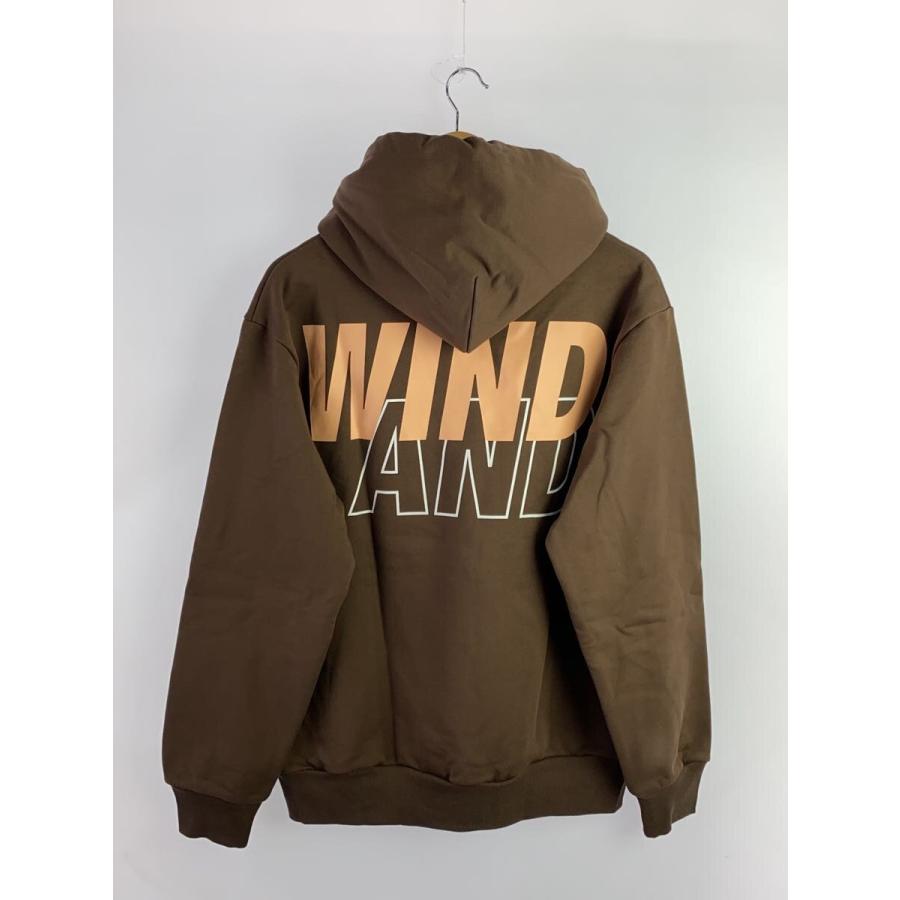 WIND AND SEA◇パーカー/M/コットン/BRW/WDS-O-SIG-25-Q2-CS-01 WIND AND SEA◇パーカー/M/コットン/BRW/WDS-O-SIG-25-Q2-CS-01