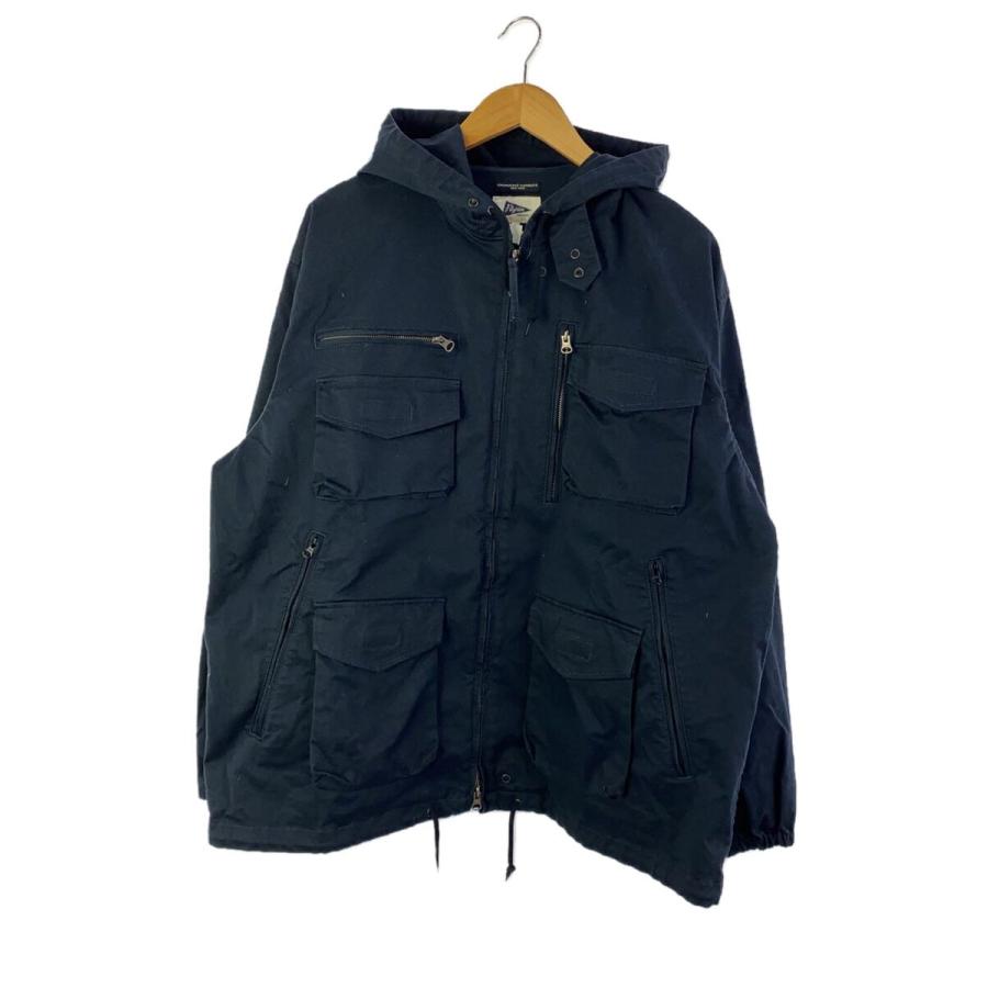 Engineered Garments◇23AW/Russel Zip Parka/M/コットン/NVY/無地/36