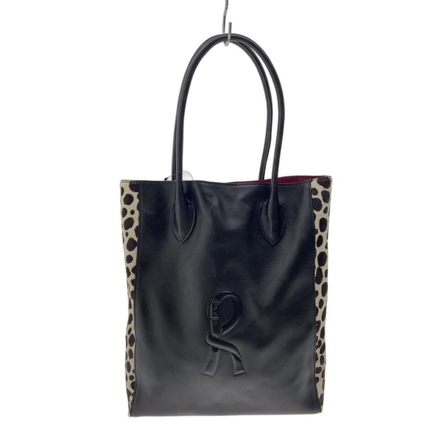 giada roberta di camerino/トートバッグ/レザー/BLK// : セカンド 