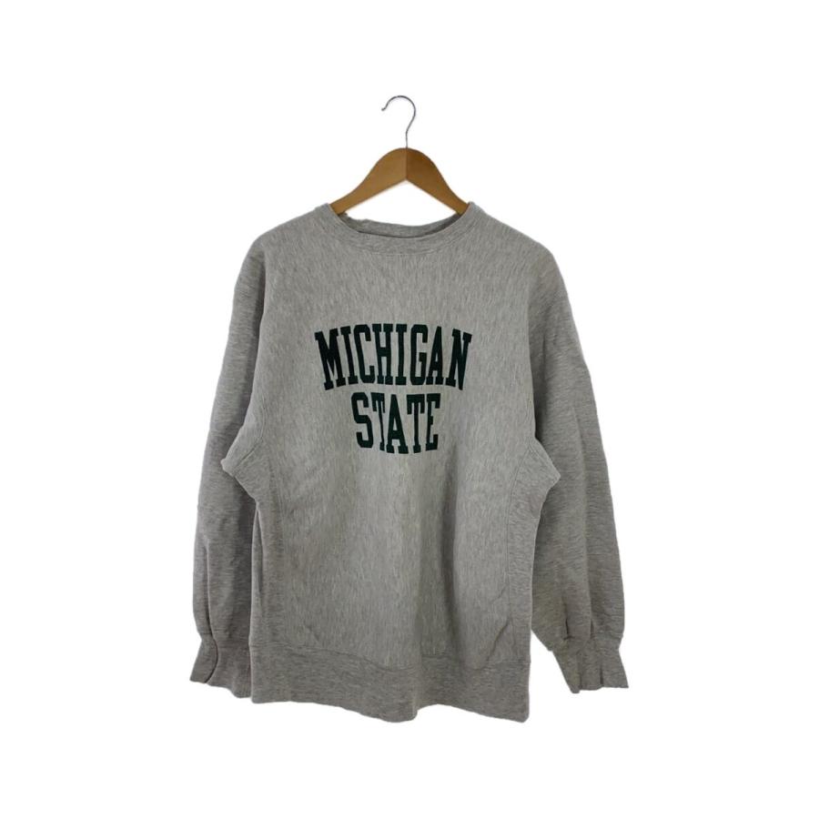 Champion◇80s トリコ USA製 REVERSE WEAVE 2段 ミシガン スウェット