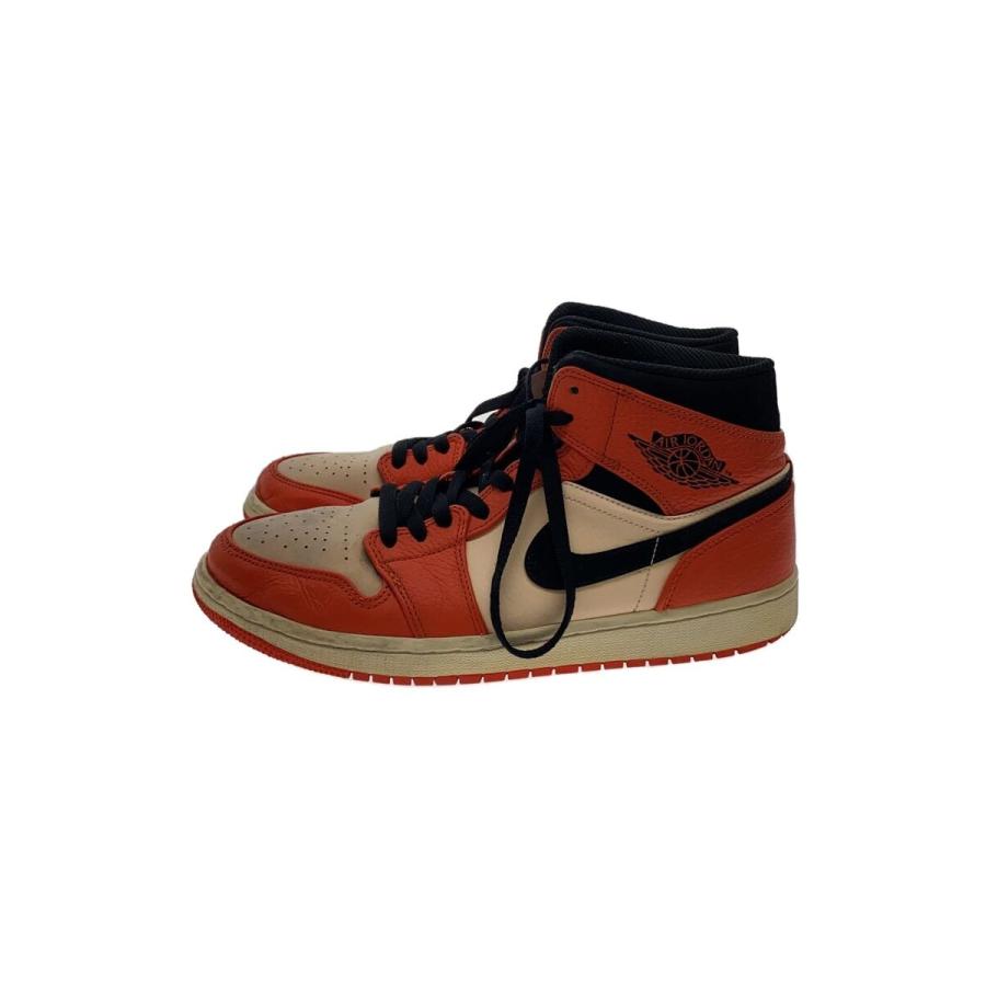 NIKE◇AIR JORDAN 1 MID SE/エアジョーダン1ミッドSE/オレンジ NIKE◇AIR JORDAN 1 MID SE/エアジョーダン1ミッドSE/オレンジ