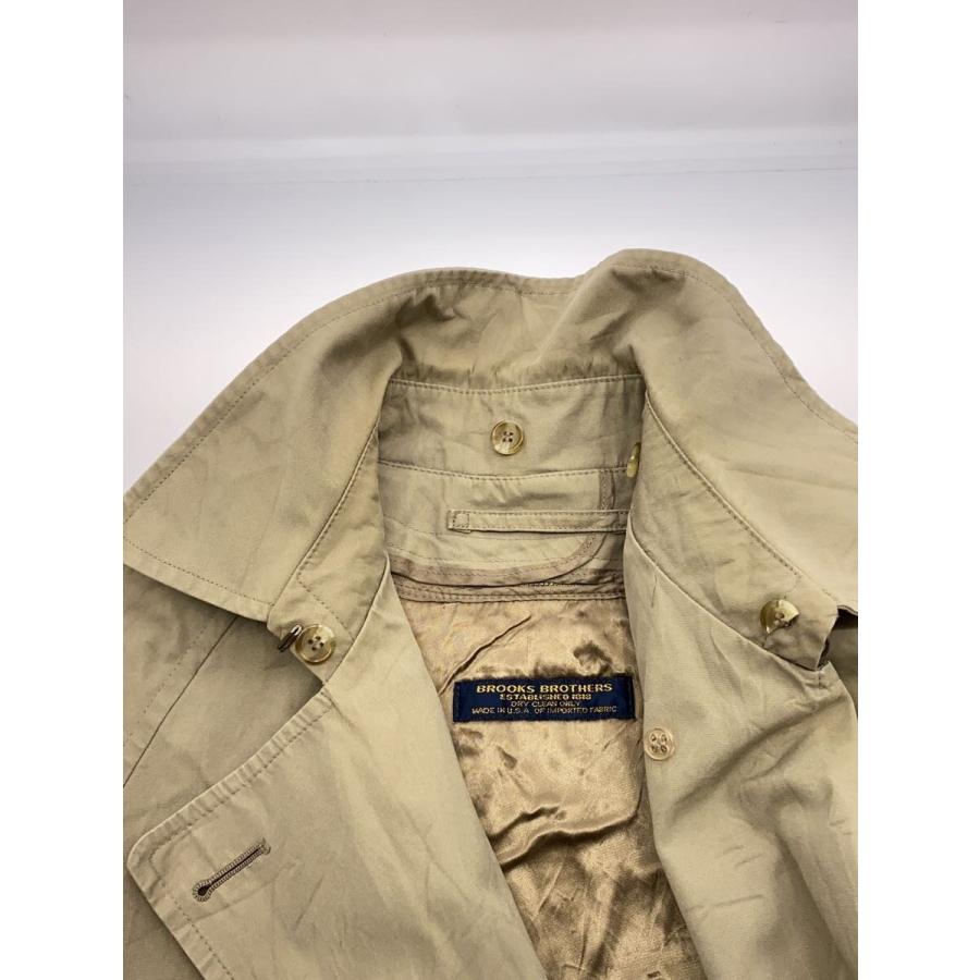 BROOKS BROTHERS◇70s/ライナー付/トレンチコート/--/ポリエステル/BEG