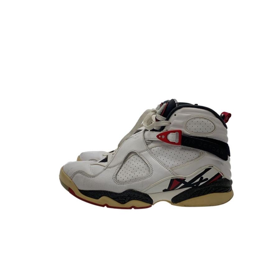 NIKE◇AIR JORDAN 8 RETRO/エアジョーダンレトロ/ホワイト/305381-104