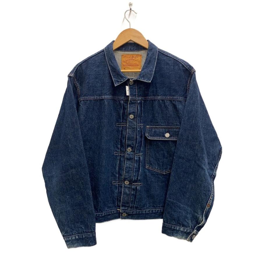 WAREHOUSE◇1ST TYPE DENIM JACKET Tバック Gジャン/44/コットン/IDG