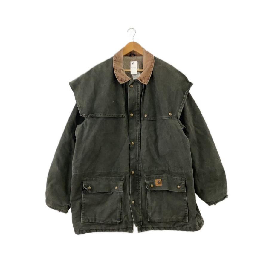 carhartt ミシガンチョアコート　SIZE 2XL Carhartt◇ミシガンチョアコート/00s/メキシコ製/2XL/ダック/GRN