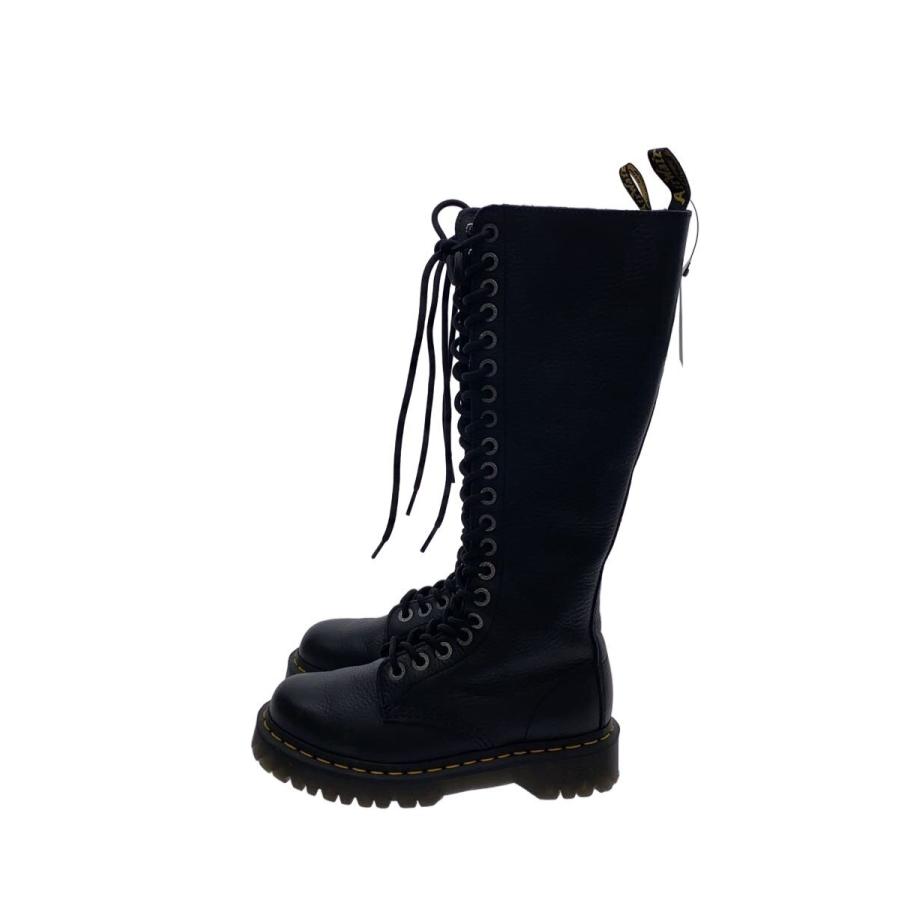Dr.Martens◇1B60 BEX 20ホール/ロングブーツ/US6/BLK/レザー