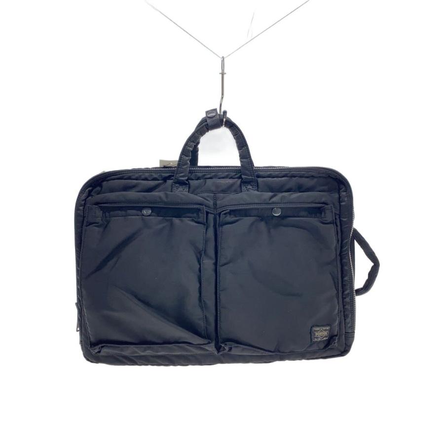 ポーター タンカー 3way ブリーフケース ブラック ナイロン PORTER◇ブリーフケース/タンカー/3WAY/ナイロン/BLK// : セカンド
