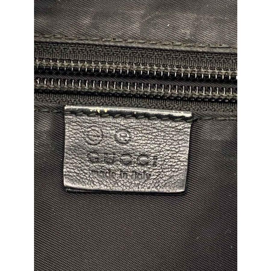 GUCCI◇ショルダーバッグ/キャンバス/BLK/257311 204991 : セカンド