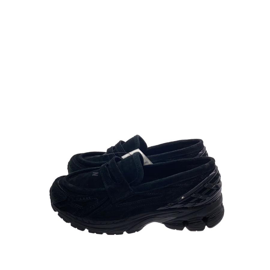 NEW BALANCE◇ローファー/ローカットスニーカー/25.5cm/BLK/スウェード