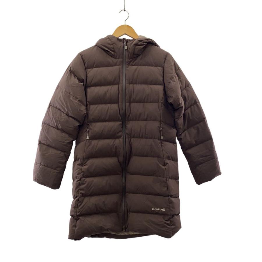 mont-bell◇ロングダウンジャケット/XL/ナイロン/BRW/無地/1101581