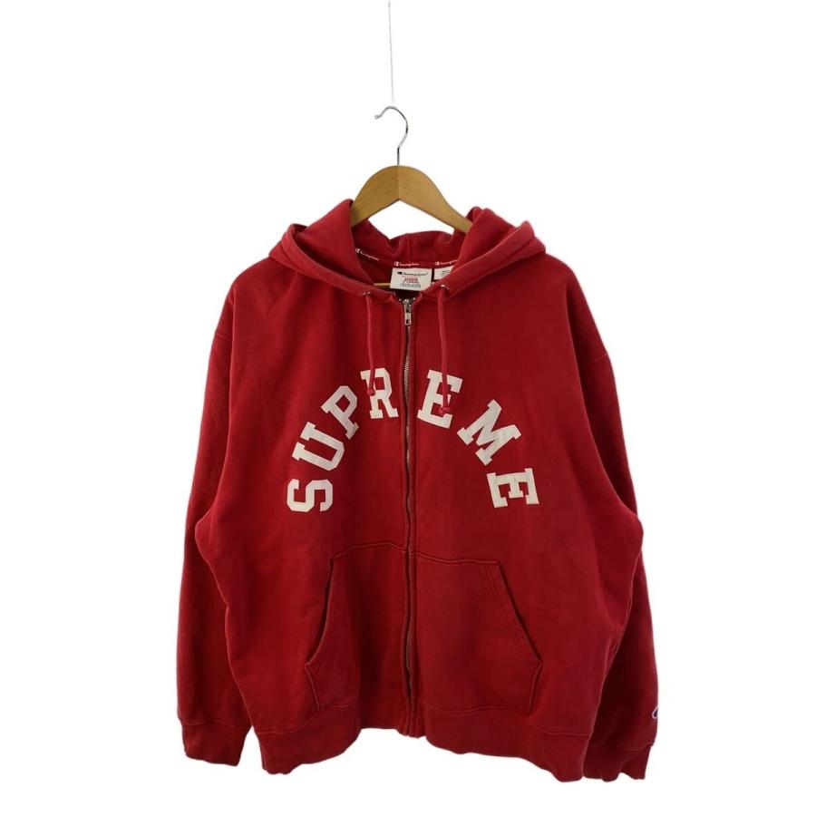 Supreme◇ジップパーカー/XL/コットン/RED : セカンドストリートYahoo