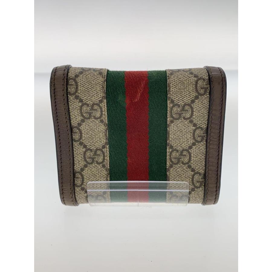 GUCCI◆3つ折り財布/--/BRW/総柄/メンズ/523174｜ssol-shopping｜02