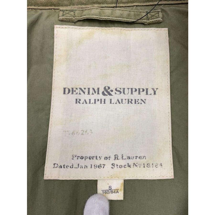 Denim & Supply Ralph Lauren◇ミリタリージャケット/S/コットン/KHK