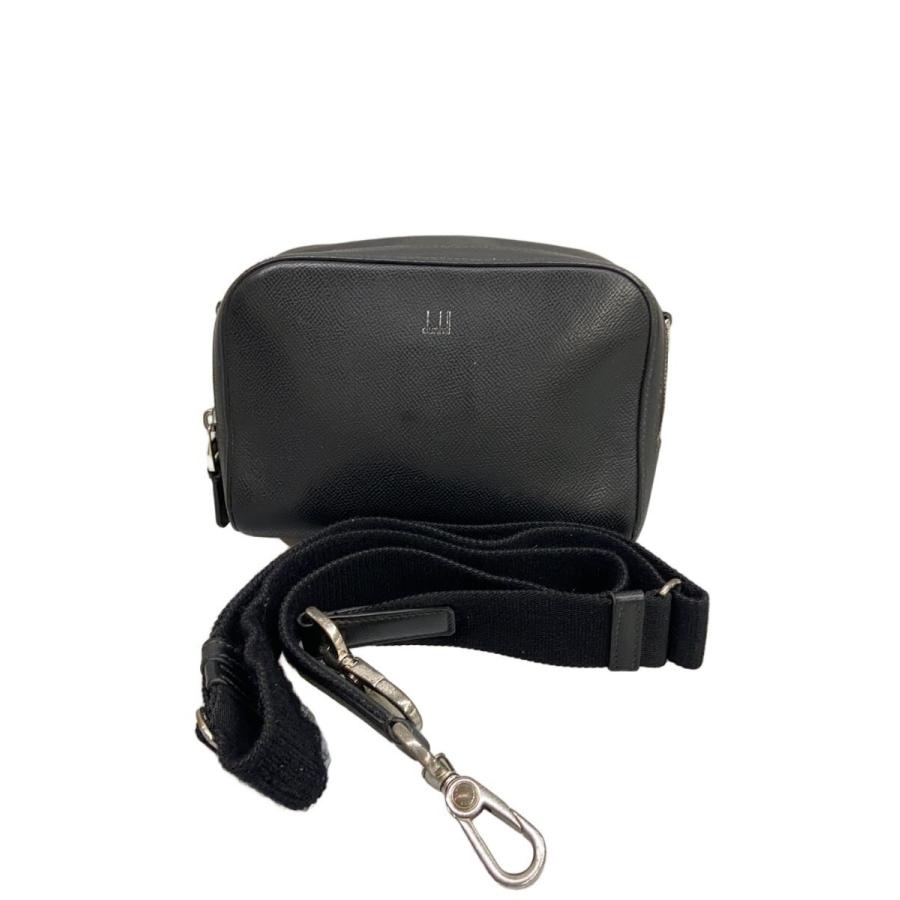dunhill◇ショルダーバッグ/レザー/BLK/無地/DL419// : セカンド