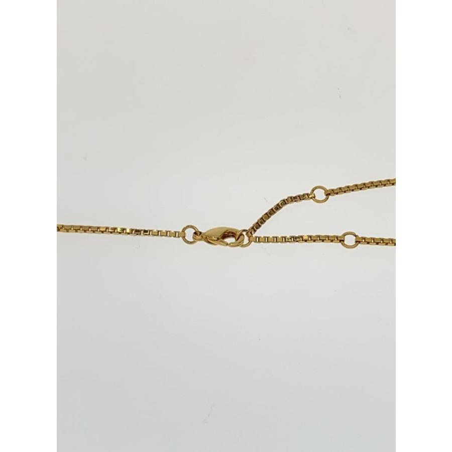 VALENTINO GARAVANI◆ネックレス/--/パール/GLD/トップ有/レディース/Vロゴ/パール