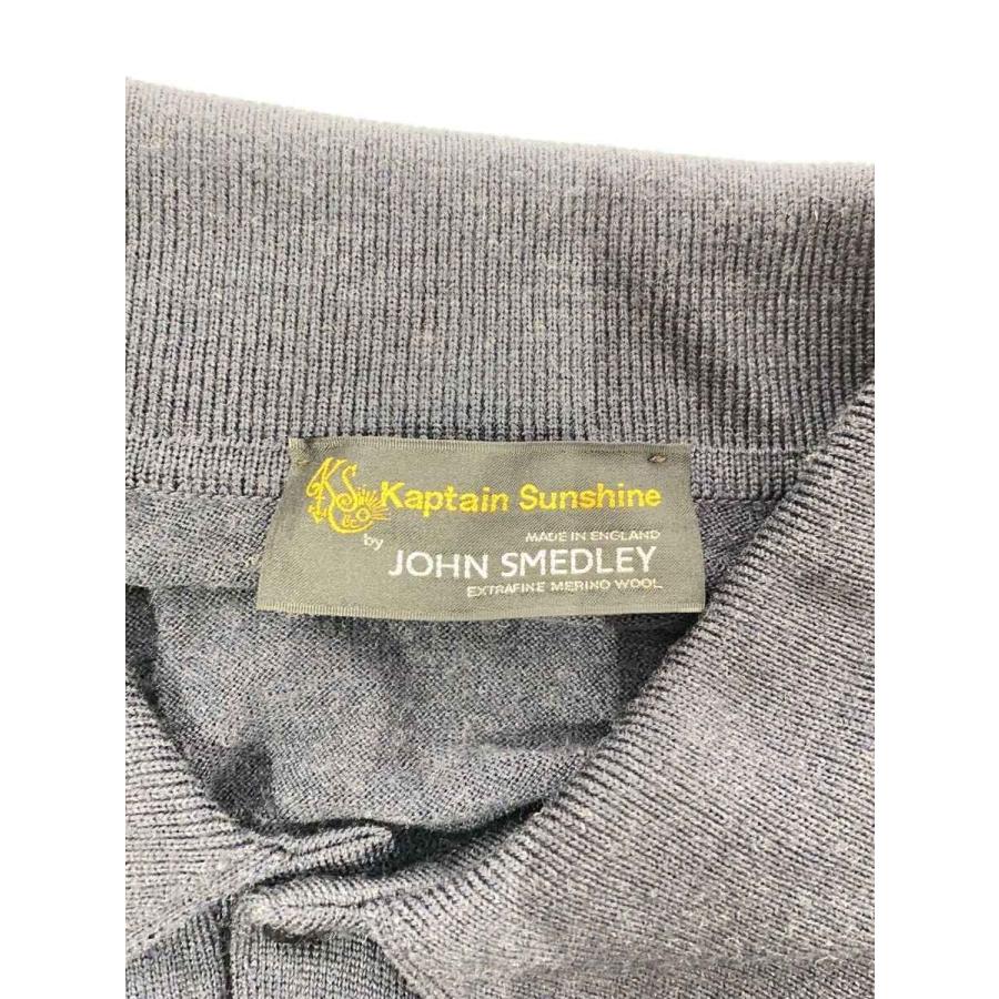 KAPTAIN SUNSHINE◆ポロシャツ/L/ウール/GRY_2