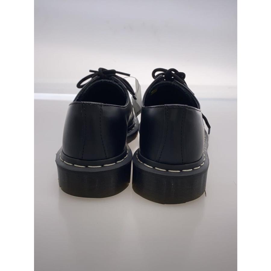 Dr.Martens◇1461 3ホール/ホワイトステッチ/UK6/BLK/レザー/24757