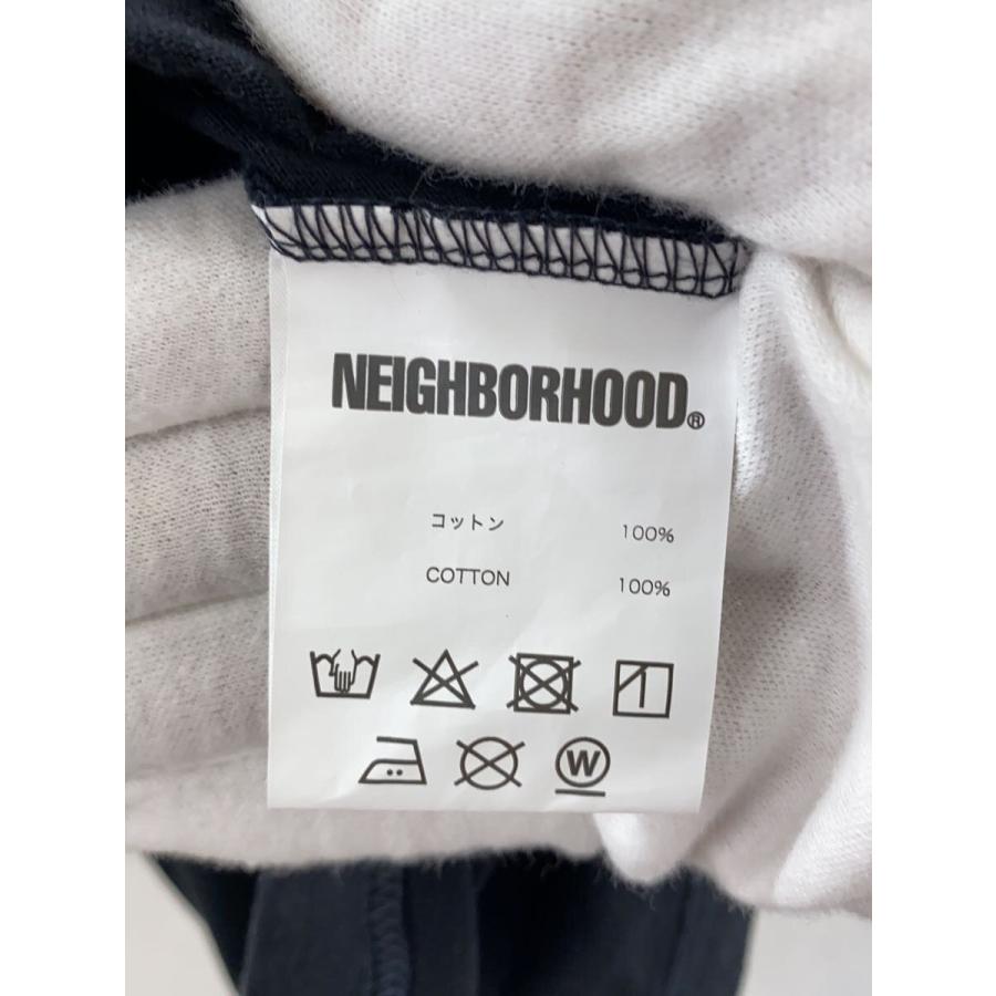 NEIGHBORHOOD◇Tシャツ/XS/コットン/ブラック/プリント : セカンド 