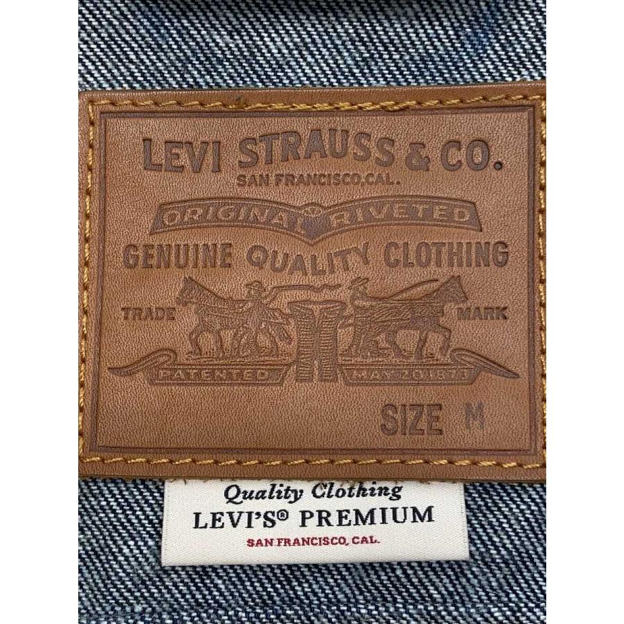 LEVI'S PREMIUM◇TYPE 2 TRUCKER ME AGAIN EX/M/コットン/NVY/PC9