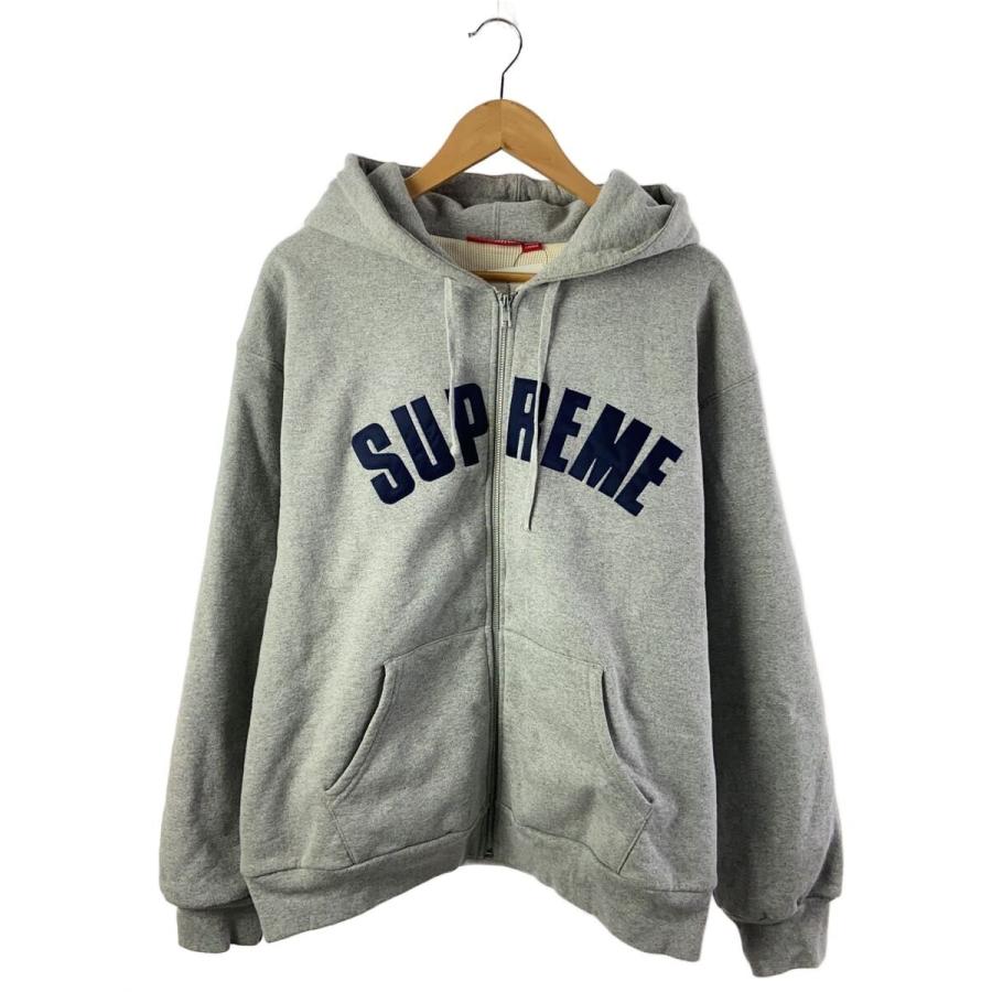 supreme 21SS グレー パーカー Lサイズ Supreme◇ジップパーカー/L/コットン/GRY : セカンドストリートYahoo