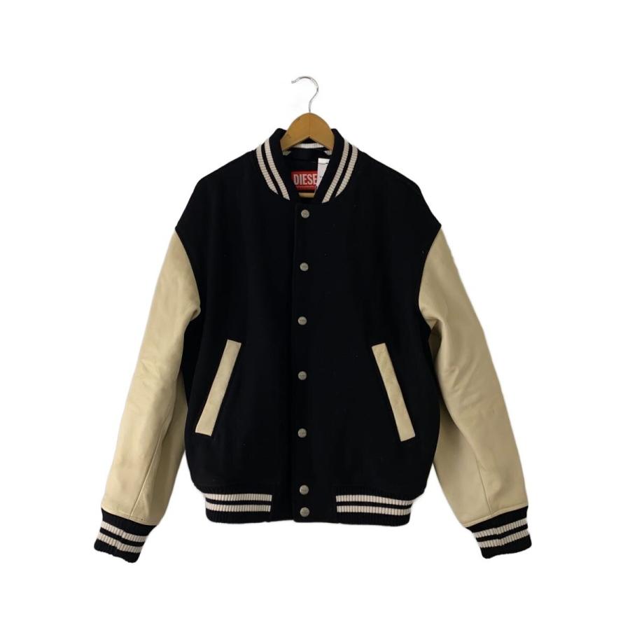DIESEL◇スタジャン/46/ウール/BLK/L-FRANZ : セカンドストリートYahoo