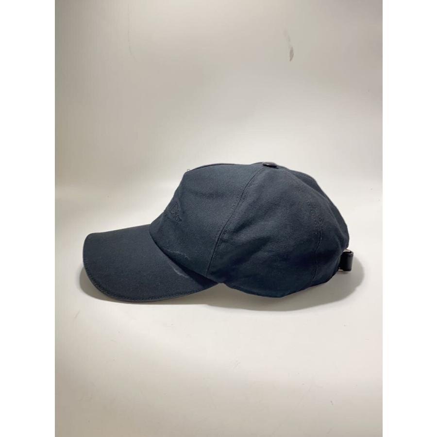 Christian Dior◇キャップ/XL/コットン/BLK/メンズ/243C904G4511