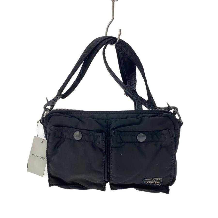 PORTER◇TANKER/SHOULDER BAG(S)/ナイロン/BLK/622-76963 : セカンド