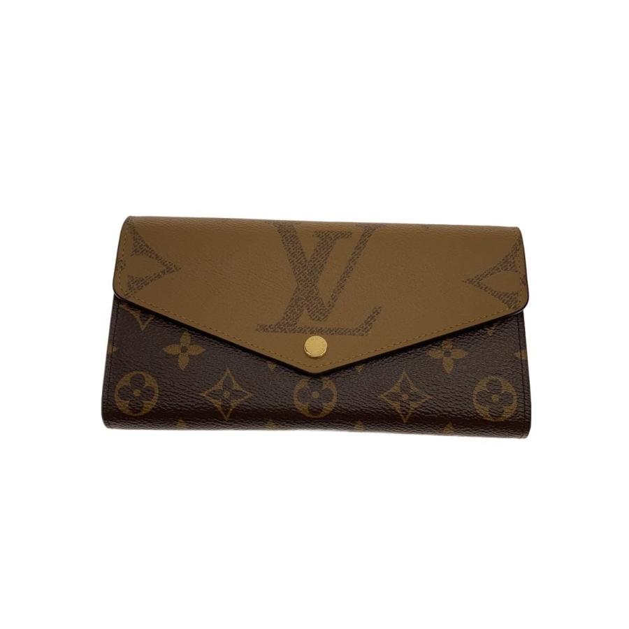 LOUIS VUITTON◇ポルト・フォイユ・サラ_モノグラム・ジャイアント