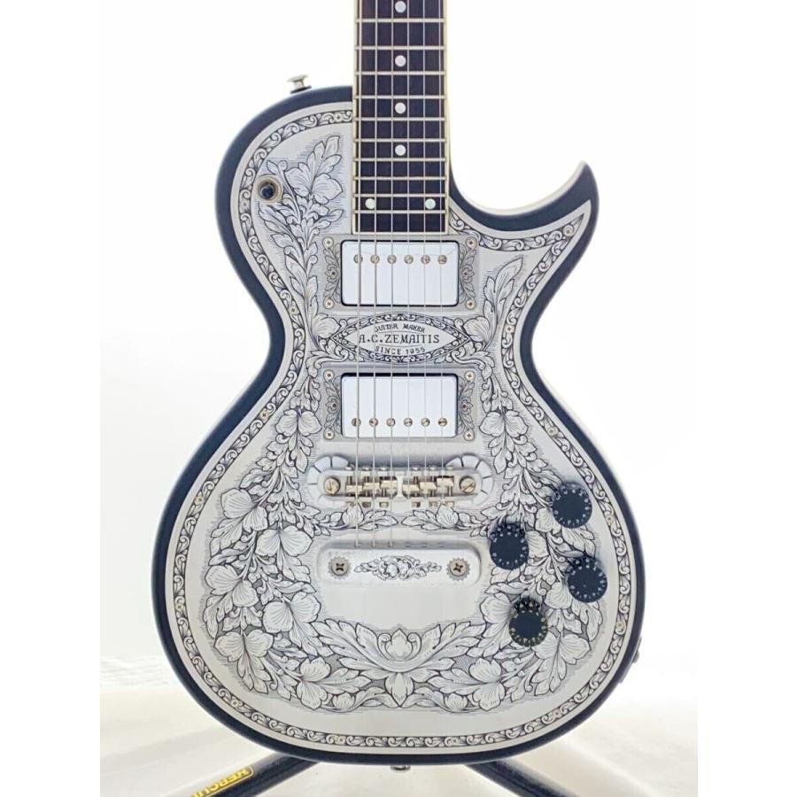 ZEMITIS C24MF BK ハードケース付　送料込み Zemaitis◇C24MF/BK/2000s/コントロールノブ交換/ハードケース付