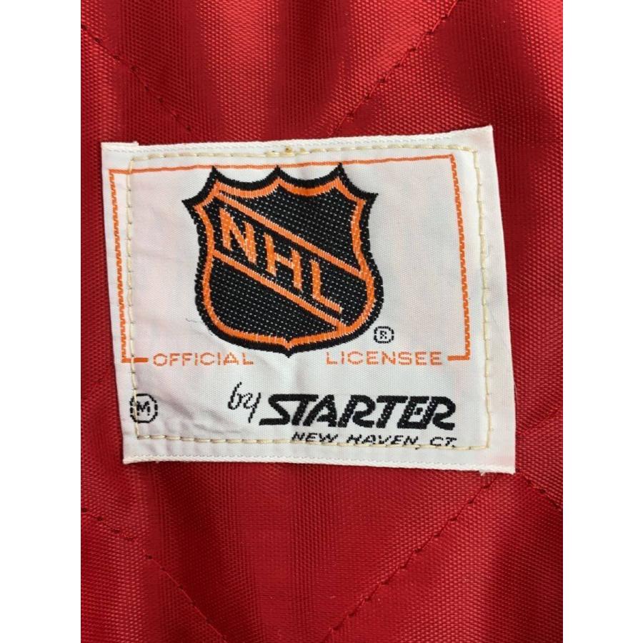 NHL◇シカゴブラックホークス/スタジャン/M/--/BLK : セカンド 