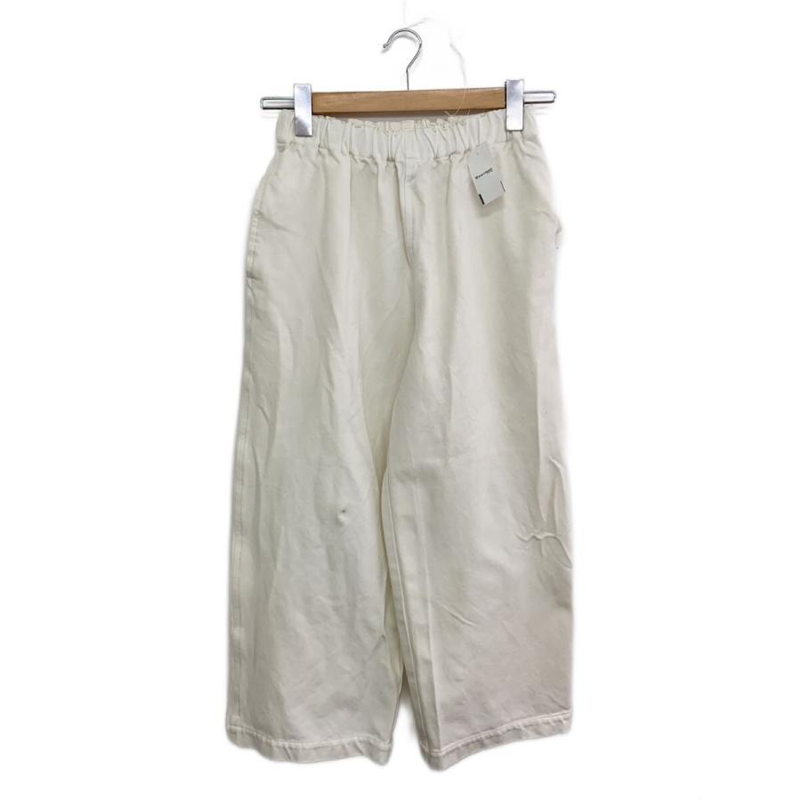 COMME des GARCONS◇ワイドパンツ/XS/ポリエステル/WHT/無地/RG-P005
