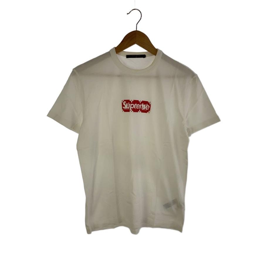 LOUIS VUITTON◇Tシャツ/XS/コットン/WHT/無地/HDY92WJC8 : セカンド