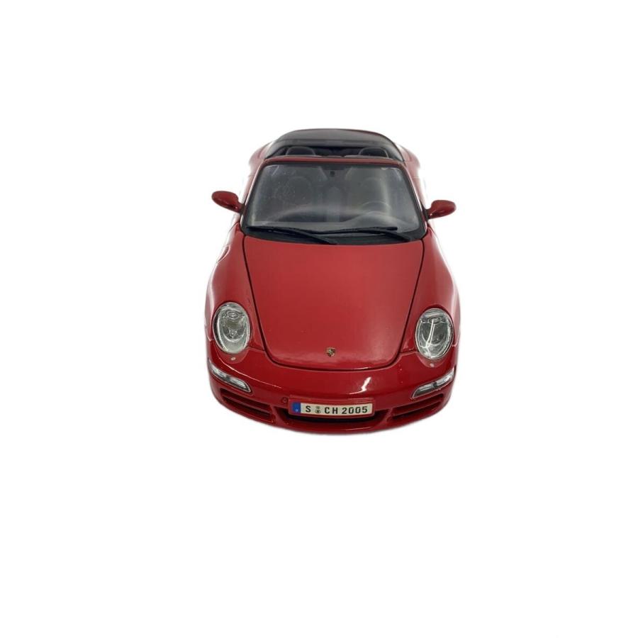 Maisto◇1/43ポルシェ/911/カレラS/カブリオレ/メタリックレッド