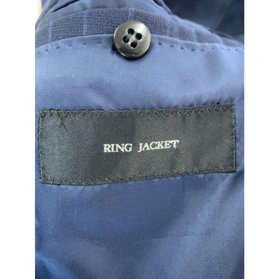 RING JACKET◆スーツ/42/ウール/NVY/ストライプ/RT026S49X｜ssol-shopping｜03