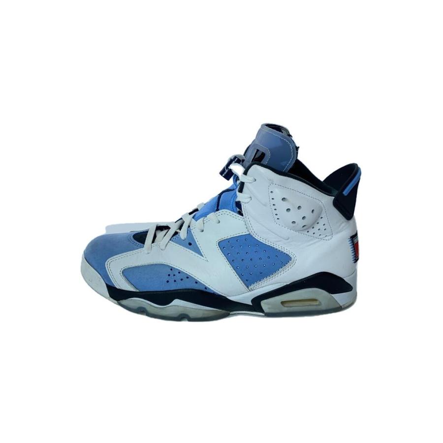 NIKE◇AIR JORDAN 6 RETRO_エアジョーダン レトロ/27.5cm/BLU 