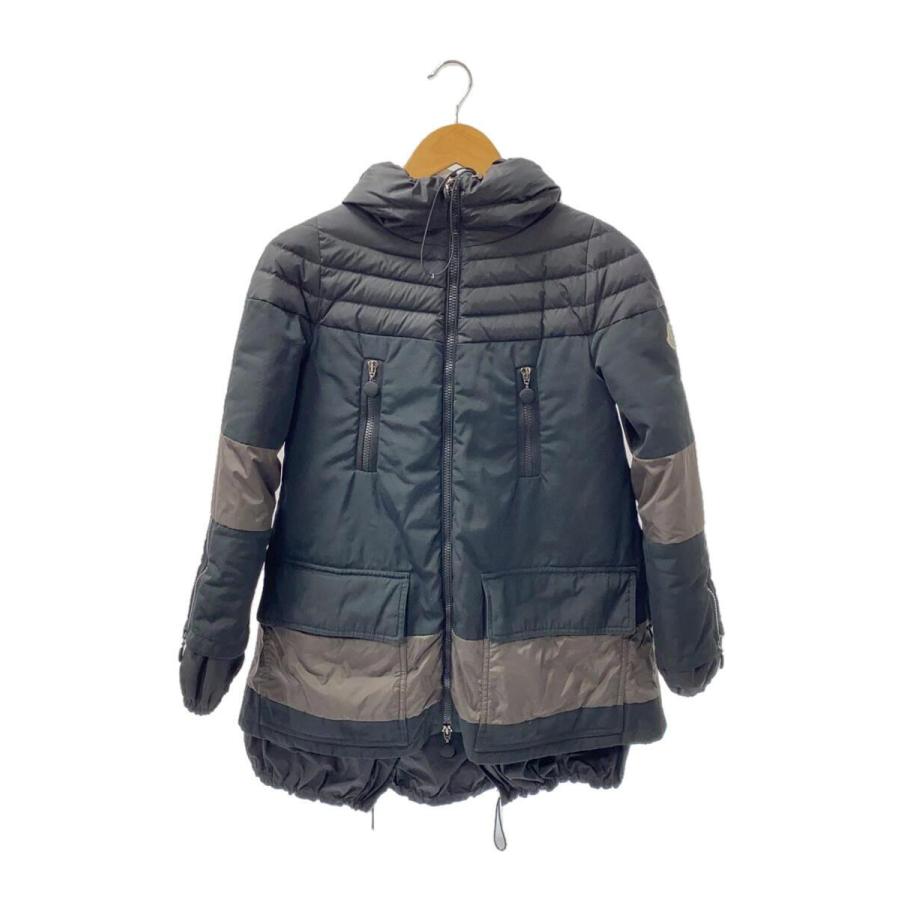 MONCLER◇モンクレールダウンジャケット/0/ポリエステル/BLK 