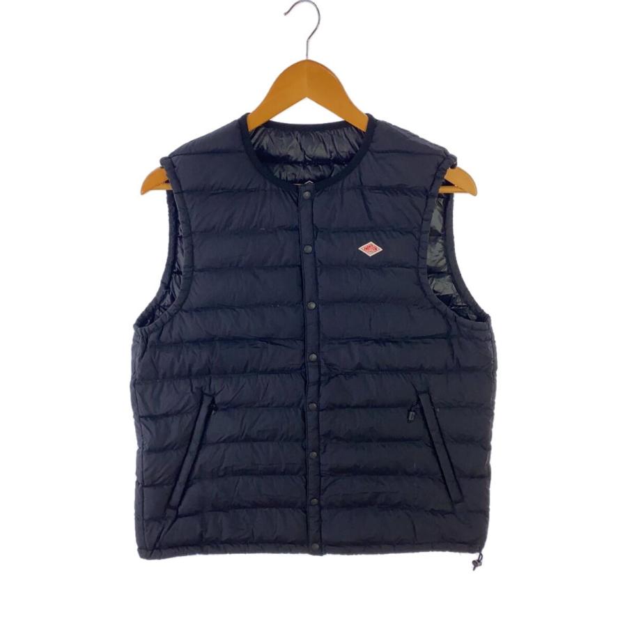 DANTON◇ダウンベスト/M/ナイロン/BLK/無地/KW22-113-02 DANTON◇ダウンベスト/M/ナイロン/BLK/無地/KW22-113-02