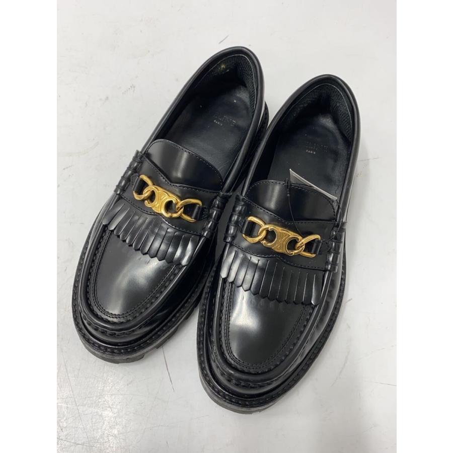 CELINE◇ローファー/35/BLK/レザー/FA1201 : セカンドストリートYahoo 