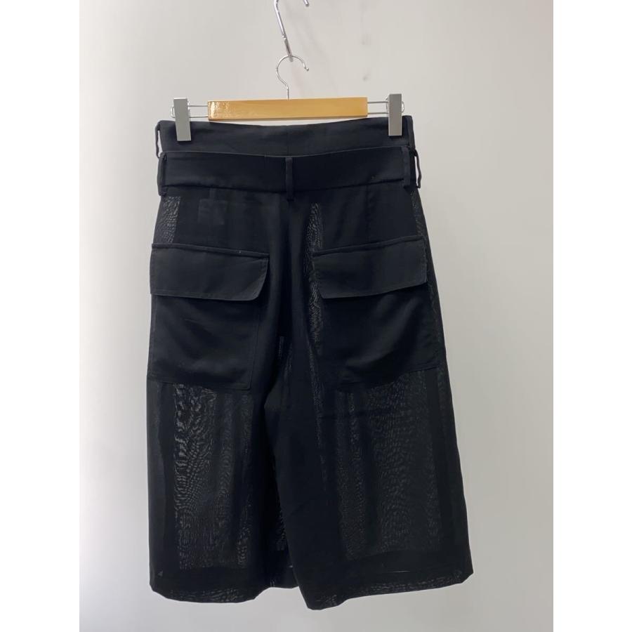 NAMACHEKO◇25ss/Double Waistband Shorts/ショートパンツ/XS/ウール
